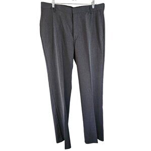 Covington Mens Charcoal Gray Dress Pants Size 36x32